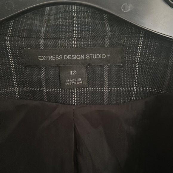 Slightly worn express design, studio blazer jacket for women size 12 - Picture 2 of 4